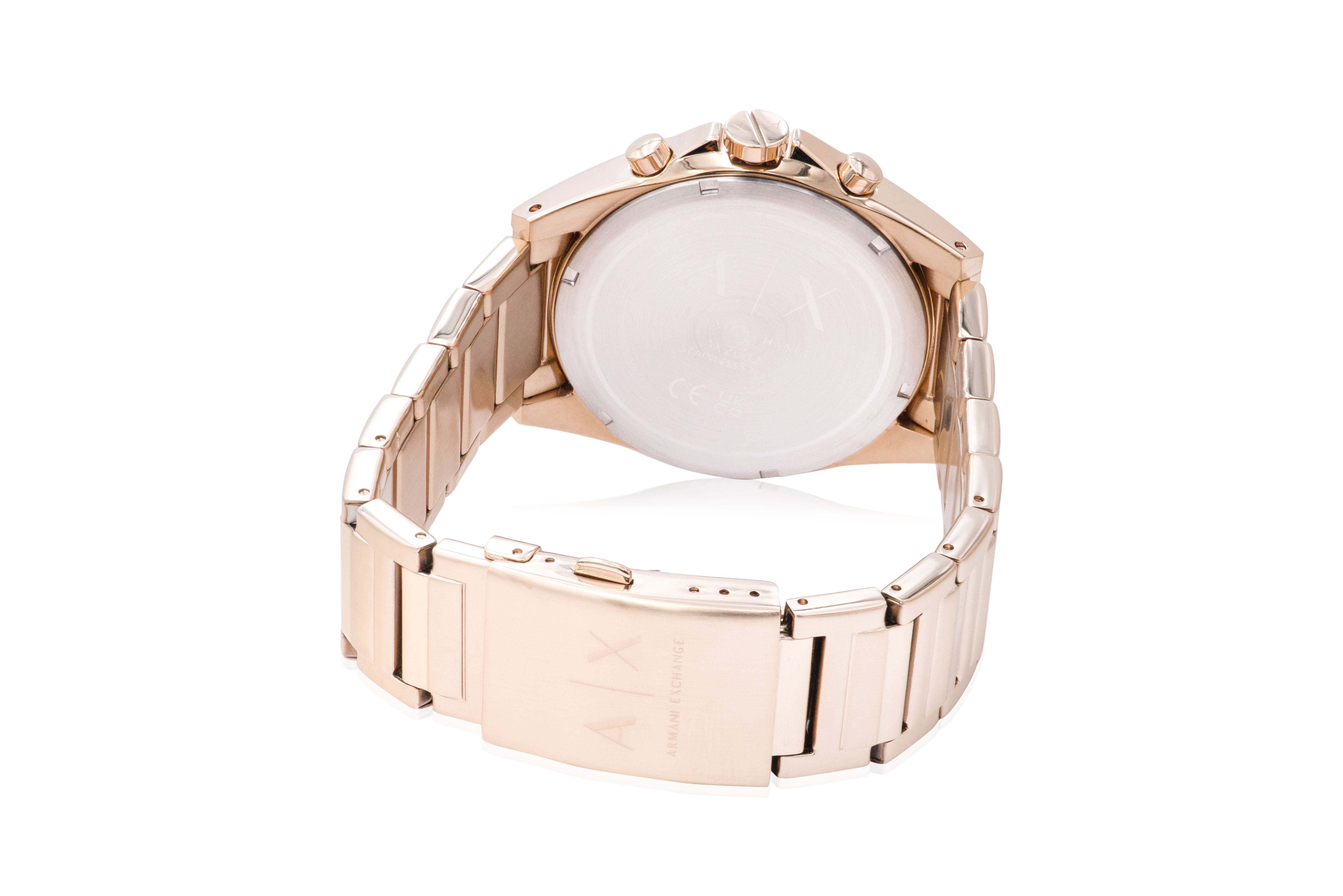 Armani Exchange Chronograph Men\'s Dial Watch Gold AX2602