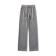 thumbnail image 3 of Pantalones largos de verano para hombre con bolsillo y cordón, pantalones casuales con bolsillo para hombre, 3 of 4