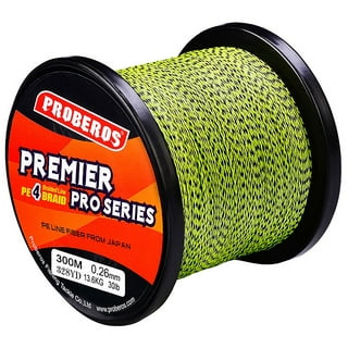 POWER PRO 21100101500W Spectra Braided Fishing Line 10lb 1500yd, White, One  Size