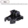 thumbnail image 4 of Action Camera Accessory Kit Accessory Adapter Fixed Bracket Extension Pole Compatible with Action3, 4 of 5
