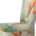 thumbnail image 4 of Designart "Blue Modern Floral Pattern" Upholstered Modern & Contemporary Accent Chair and Abstract Botanicals Arm Chair - Multiple Color & Pattern, 4 of 7