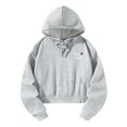 thumbnail image 4 of Sudadera con capucha para mujer, sudadera de manga larga, suéter creativo de ropa de otoño para caminar, salir por la noche y desplazarse S, 4 of 8