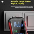 thumbnail image 3 of Getoverfinish USB Rechargeable Digital Multimeter, 2026 Upgraded Fs899l Multimeter, Automatic Digital Display Multimeter Tester for Home and Industrial Electrical Issues, Multimeter Tester (FS899C), 3 of 9