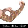 thumbnail image 3 of Sun Protection Arm Sleeves for Men Women, Owl Mandala Sleeves to Cover Arms with Thumb Hole Cooling Sleeve, 3 of 6