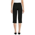 thumbnail image 3 of Real Size Women's 19" Pull On 2 Pocket Stretch Capri, 3 of 5