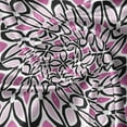 thumbnail image 5 of Ambesonne Vintage Window Valance, Vibrant Tone Circles Motifs, 54" X 18", Pale Mauve and Pink, 5 of 5