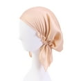 thumbnail image 2 of Head Wraps for Women Solid Color Stretch Soft Hijab Scarf Headwraps Headband, 2 of 9