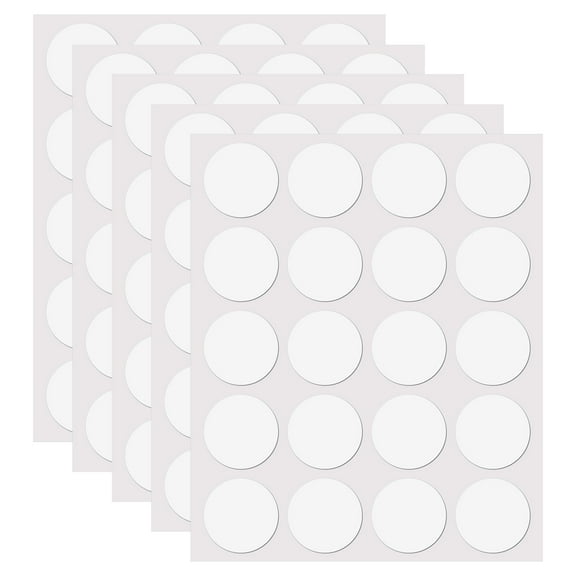Uxcell 100pcs Sticky Tack for Wall Hanging, Removable Adhesive Poster Putty, Double-Side Mounting Putty for Hanging Pictures and Museum Art (25mm)