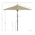 thumbnail image 5 of California Umbrella 9' Patio Umbrella in Canvas, 5 of 5