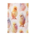 thumbnail image 2 of 54x54 Inch Tablecloth Polyester Square Tablecloth for Home Kitchen Dinner Decor Cute Baby Chicks, 2 of 9