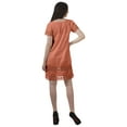 thumbnail image 3 of Moomaya Solid Summer Dresses Short Sleeve Women Beach Party Casual Clothing, 3 of 5