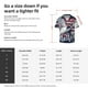 thumbnail image 5 of Fotbe Mallard Duck With American Flag Camisa Estampada de Manga Corta para Hombre, Casual de Verano, Estilo Playero, Sin Arrugas-X-Large, 5 of 5