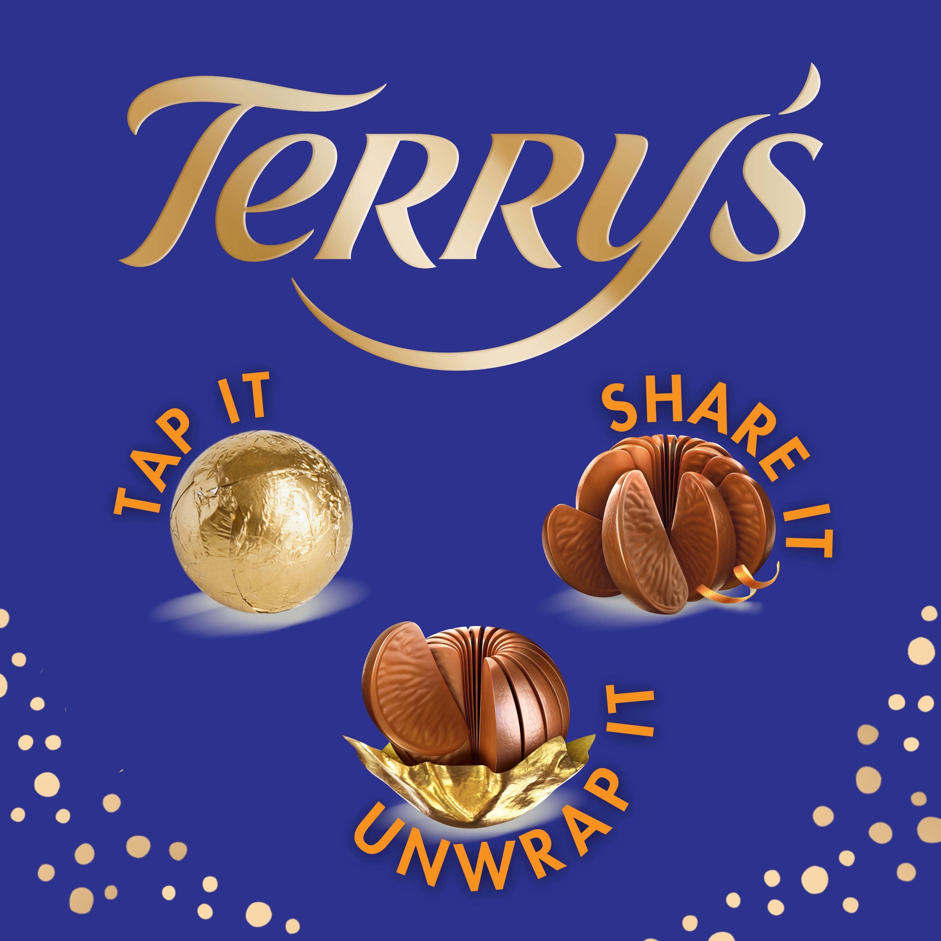 Terry's Chocolate Ball, Milk Chocolate with Natural Orange Flavor. 5.53oz Box