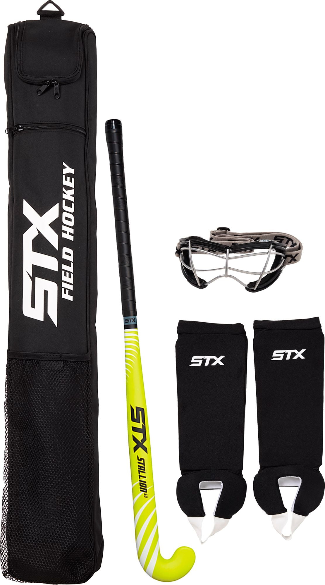 STX Stallion 50 Junior Field Hockey Package Grey Black by