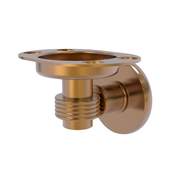 Continental Collection Tumbler and Toothbrush Holder with Groovy Accents