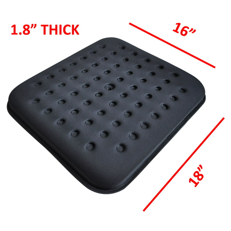 Tektrum Thick Orthopedic Cool Gel Seat Cushion with Cooling Vents