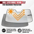 thumbnail image 4 of Autotech Park Sunshade for 2019-2025 Mazda 3, Custom-fit Windshield Sun Shade, 4 of 7