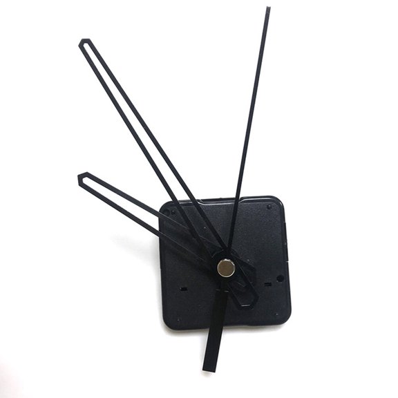 FOMIYES Simple Black Clock Movement Set with Precise Timekeeping for Home Clock Repair