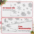 thumbnail image 5 of Christmas Blanket Gold Christmas Throw Blanket, Christmas Blankets and Throws Soft Warm Flannel Christmas Throw Blankets for Couch, Bed, Sofa, 50 x 60 Inch, Gold, 5 of 6