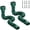 Green, variant on HXXF 2 Pack Rain Gutter Downspout Extensions Flexible,Drain Downspout Extender Connector 21"-60",Screws for Included, Green