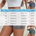 thumbnail image 2 of Hvot&aat Womens Stretchy Tights Sports Trendy Distressed Solid Color Shorts Pants Mid Waist Tummy Control Yoga Fitness Leggings, 2 of 7