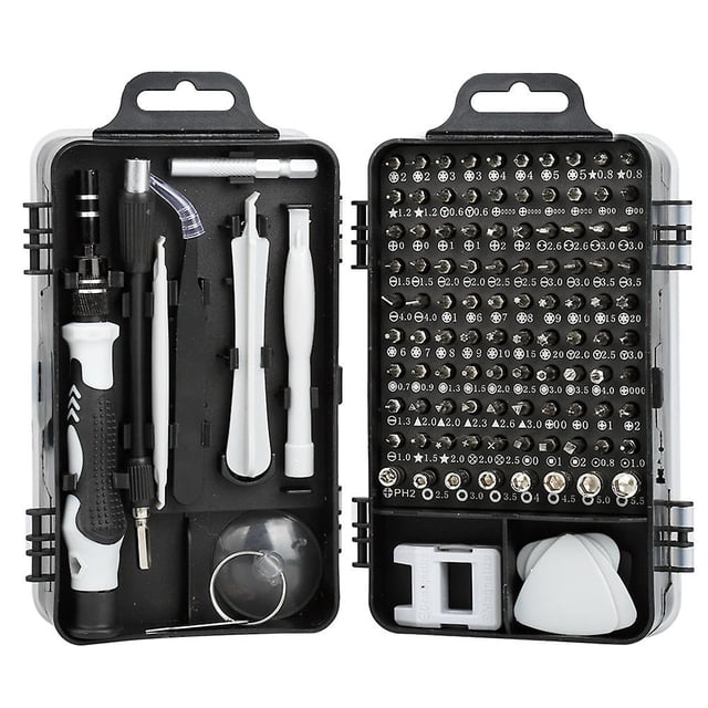 115 in 1 Red Precision Screwdriver Set Repair Tools Electronic Rep