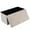 Beige, variant on 30" Folding Storage Ottoman Bench Ottoman with Storage Footrest for Living Room Gray