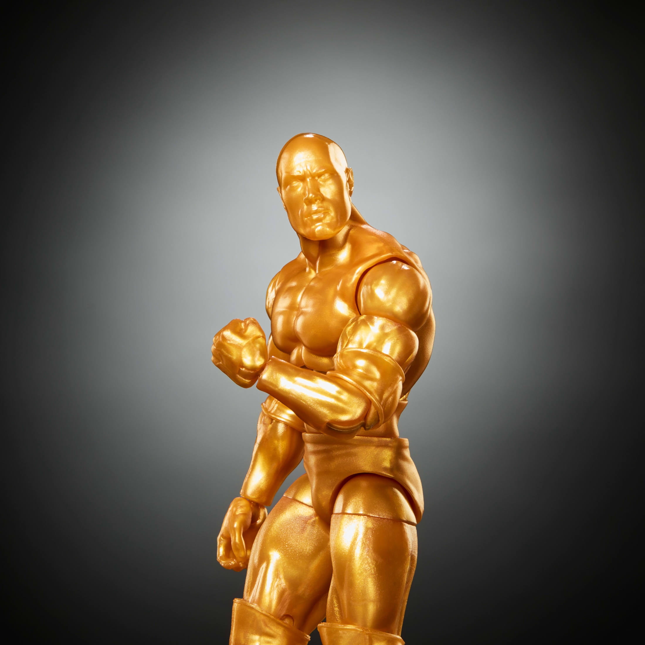 WWE Elite The Rock Action Figure, Series #125 Set, 6-inch Collectible with Articulation & Accessories