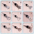 thumbnail image 6 of Bouanq Wine Bottle Stopper Wine Stainless Steel Love Design Heart Shape with Crystal Glass Wine and Beverage Bottle Stopper and Wine Preserver, 6 of 6