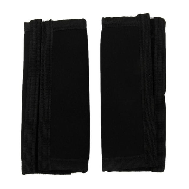 2 x protectores de agarre Macarena para manillar de cochecito de bebé negro