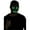 Green, variant on Morris Costumes Illumo Bluestring White Mask