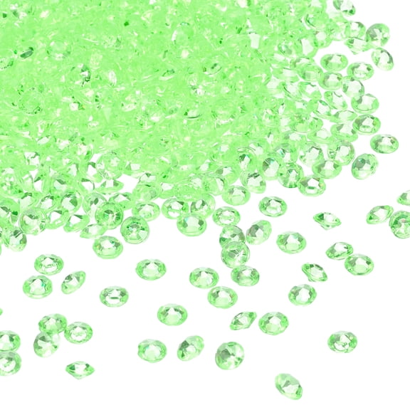 5000Pcs Confeti para Mesa de Boda, Decoración de Centro de Mesa, Fiestas de Ducha Nupcial (Verde Claro, 4.5mm)