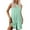 AA-Mint Green, variant on lcziwo Women's Dressy Short Jumpsuits Ribbed Knit Sleeveless Tank Tops Rompers Summer Casual Loose Wide Leg Overalls with Pockets Army Green M