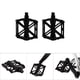 thumbnail image 1 of PEDALES DE ALUMINIO PEDAL DE BICICLETA CON PLATAFORMA ANTIDESLIZANTE PARA CARRERAS Y CICLISTAS, 1 of 5