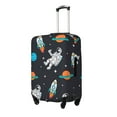 thumbnail image 2 of Gaeub Space Elastic Luggage Cover with Concealed Zipper Dust-Proof Luggage Cover Protector - 18-32 inch - Medium, 2 of 9