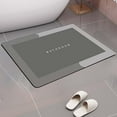 thumbnail image 3 of Alfombrilla de , alfombrilla de antideslizante, suave, alfombra de absorbente de agua, alfombrilla de de , alfombrilla de , Rectángulo Gris S Fernando alfombra de baño, 3 of 7