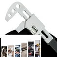 thumbnail image 3 of Black F-Type Multi-functional Adjustable Wrench Right Angle Plumbing Tool Hex Wrench with TPR Rubber Grip, 3 of 5