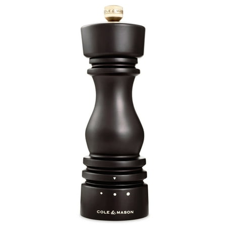 Cole & Mason London Dark Chocolate Grind Select Salt Mill 7"