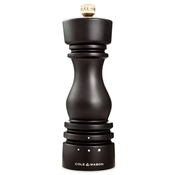Cole & Mason London Dark Chocolate Grind Select Salt Mill 7"