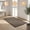 Black coffee, variant on Non-Slip Outdoor Doormat – Weather-Resistant Absorbent Entry Rug with Rubber Backing for Front Door, Patio, Lawn, Garden