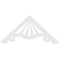 thumbnail image 4 of Ekena Millwork 48"W x 22"H x 1"P (11/12) Pitch Marshall Architectural Grade PVC Gable Pediment, 4 of 5