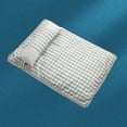 thumbnail image 5 of Sofá cama para perros extraíble lavable 4 estaciones universal cómoda cama para gatos a cuadros suaves para suministros para mascotas verde claro M, 5 of 5