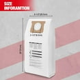 thumbnail image 2 of Shop-Vac 91932 Dust Collection Filter Bag for 5 Gallon Wall Mount Vacs, 6 Pack, 2 of 7