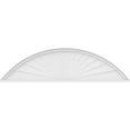 thumbnail image 3 of Ekena Millwork 64"W x 17"H x 2"P Segment Arch Sunburst Architectural Grade PVC Pediment, 3 of 7