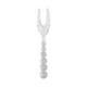 thumbnail image 2 of Juego de cucharas y tenedores de cristal transparentes con cuentas de vidrio | Vajilla duradera para comedor de cocina | Juego de utensilios de 2 piezas 13,5 x 3 cm | Diseño elegante con cuentas, 2 of 6