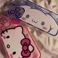 thumbnail image 3 of Tomy Hello Kitty Cute Cartoon Cat Phone Cases For iPhone 15 14 13 12 11 Pro Max Mini X XR XS MAX 8 7 Plus SE Transparent Cover RJ, 3 of 4