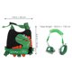 thumbnail image 2 of GOOHOCHY 1 juego de correas de muñeca de seguridad para niños con diseño de dinosaurio, arnés para niños pequeños., 2 of 7