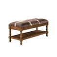 thumbnail image 6 of The Pioneer Woman Harper Bench- Faux Cowhide, 6 of 12
