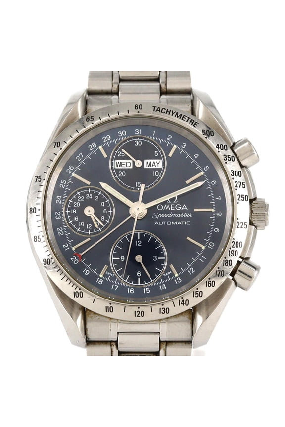 Pre-Owned Omega Speedmaster Day-Date 3521.80 Stainless Steel Automatic Watch