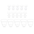 thumbnail image 1 of Redes de infusión para botellas, cubiertas para botellas colgantes, redes para botellas salinas (Color aleatorio), 15 Uds., 1 of 8